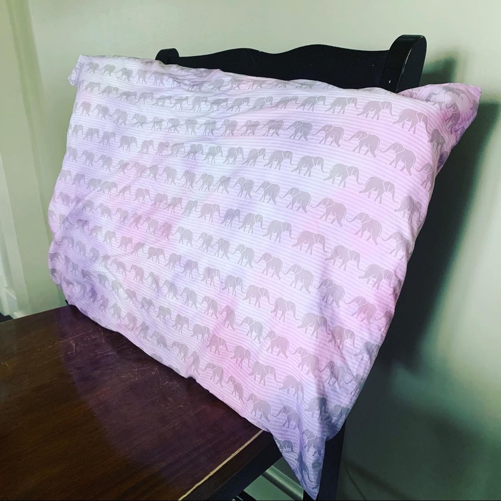A tie die tommyhilfinger pillow case
